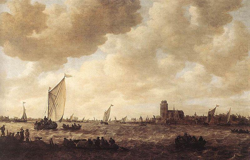 View of Dordrecht, Jan van Goyen